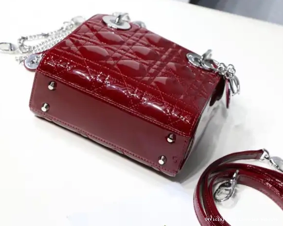 Tony Luxuries Cow patent With Lady Mini diro leather 0606